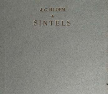 Omslag van Sintels (1945) van Bloem.