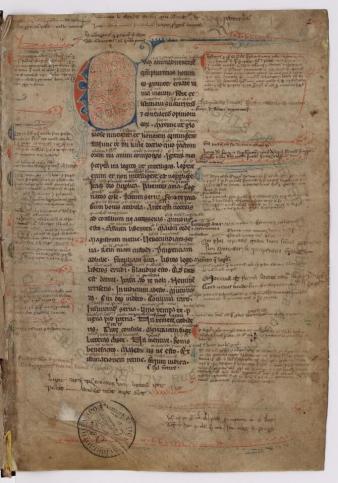 Pagina’s uit het Egmondse Cato-handschrift